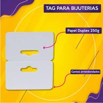 Tags Solapas de Bijuterias Tam. 6x8 cm 1.000 und.