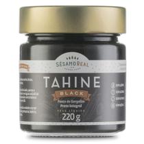 Tahine Black Sesamo Real - Pasta de Gergelim Preto Integral Tahine Black Sesamo Real - Pasta de Gergelim Preto Integral