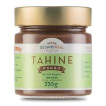 Tahine com Cacau Nibs 100% 220 Sesamo Real