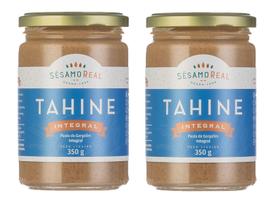 Tahine Integral Sésamo Real 350g Pasta de Gergelim 2x Unidades Tahine Integral Sésamo Real 350g Pasta de Gergelim 2x Unidades