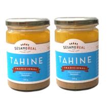 Tahine Pasta de Gergelim Vegano Sésamo Real 320g 2 Potes Tahine Pasta de Gergelim Vegano Sésamo Real 320g 2 Potes