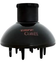 Taiff Curves Difusor Definidor De Cachos 15X15Cm Preto Em Pl