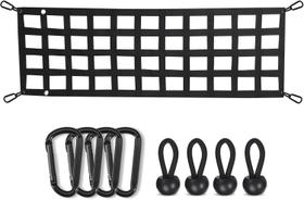 Tailgate Net LuckyStraps para cama de caminhonete 152x46cm pretas