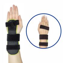 Tala Ajustável Estabilizadora Tipo Cast Curta Para Dor Punho Bilateral Ortopédica Mercur Fisioterapia Entorse Lesão Tendinite Conforto Rígida Segura