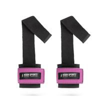 Tala com munhequeira rosa strap ajustavel puxada Exercício Funcional, Lpo