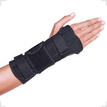 Tala Curta Para Punho Bilateral Órtese Kestal Preta