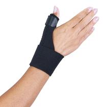 Tala de Punho Polegar Ajustável Bilateral Neosoft Preta Kestal Tala de Punho Polegar Ajustável Bilateral Neosoft Preta Kestal