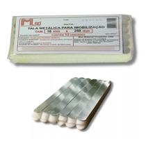 Tala Metálica Mso para Imobilização dos Dedos C/12 Unidades