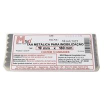 Tala Metálica Mso para Imobilização dos Dedos C/12 Unidades