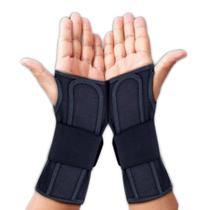 Tala para Punho Curta Bilateral Preta Ortho Pauher