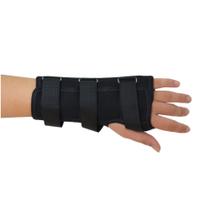 Tala para Punho em Lona Curta Preto Esquerda Tamanho G