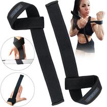 Tala Strap 100% Algodão Para Musculação Halter Funcional= 1 PAR - Maluzi