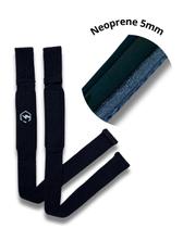 Tala Straps algodão com NEOPRENE musculação Academia Treino Tala Straps algodão com NEOPRENE musculação Academia Treino