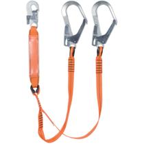 Talabarte duplo "y" com absorvedor energia gancho de 55mm ref. wpsan213140add delta plus