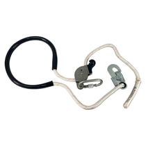 Talabarte (P) em Corda Trançada de 14mm com Regulador de Distância em INOX Talabarte (P) em Corda Trançada de 14mm com Regulador de Distância em INOX