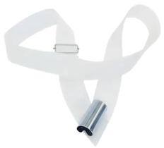 Talabarte Simples de Lira Branco - Spanking - Larg. 5cm Talabarte Simples de Lira Branco - Spanking - Larg. 5cm