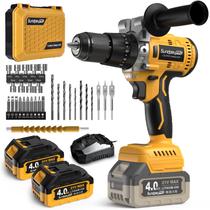 Taladro Percutor Inalámbrico SundpeyPRO 21V Brushless 120Nm con 2 Baterías de 4Ah