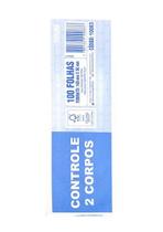 Talão controle 2 corpos cod 10083 são domingos