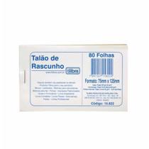 Talão de Rascunho Com Serrilha 80 Folhas - Tilibra