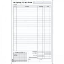 Talão movimento de caixa grande - 100 folhas Talão movimento de caixa grande - 100 folhas
