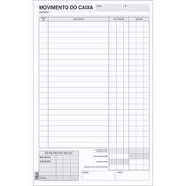 Talão Movimento de Caixa Pequeno 1/18 pacote com 10un Talão Movimento de Caixa Pequeno 1/18 pacote com 10un
