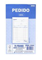 Talão pedido grande 1 via com 50 folhas cod 10039/6212 são domingos Talão pedido grande 1 via com 50 folhas cod 10039/6212 são domingos