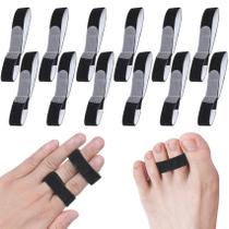 Talas para Dedos Wisesso 12 Peças com Tiras Ajustáveis Talas para Dedos Wisesso 12 Peças com Tiras Ajustáveis