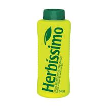 Talco Antisseptico Perfumado Herbissimo Para Axilas e Pes 140g