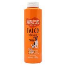 Talco Banho Seco Cachorro 100ml Animalíssimo Machos Talco Banho Seco Cachorro 100ml Animalíssimo Machos