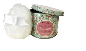Talco Corporal Com Pompom Aplicador - Encanto - 100 G