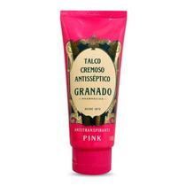 Talco Cremoso Antisséptico Pink Granado 100g