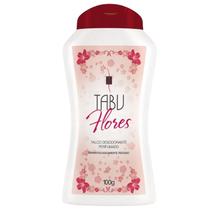 Talco Desodorante Perfumado Tabu Flores 100G - Dana