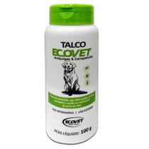 Talco Ecovet 100G - Antipulgas E Perfumado