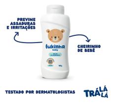 Talco Glicerinado Lukinha (160g)