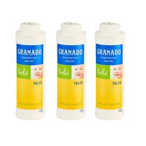Talco Granado Bebê 100g Protege e Previna Assaduras Kit 3 Un Talco Granado Bebê 100g Protege e Previna Assaduras Kit 3 Un