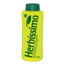 Talco herbíssimo antisséptico perfumado com 140g