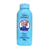 Talco Infantil Azul 200G SÓ BABY