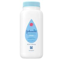 Talco Johnson's Baby - Amido de Milho, Aloe e Vitamina E (45ml x 24 unidades)
