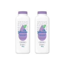 Talco Johnsons Baby Hora Do Sono 100G - Kit Com 2Un