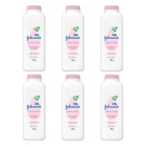 Talco Johnsons Baby Protetor Tradicional 100G - Kit Com 6Un
