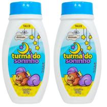 Talco Para Bebê Azul Infantil Turma do Soninho 200gr