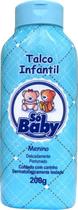 Talco Perfumado Só Baby 200g Menino