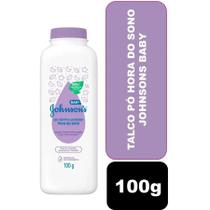 Talco pó dermo protetor Johnson's Baby Hora do Sono 100g