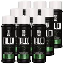 Talco Pó Ultrafino Big Barber 140g Profissional Caixa Com 9 Unidades