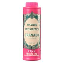 Talco Polvilho Antisséptico Pink Granado 100g Pés Assaduras