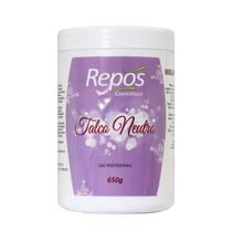 Talco pós Depilação Secativo Neutro 650g Repós Prossional Talco pós Depilação Secativo Neutro 650g Repós Prossional