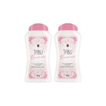 Talco Tabu 100G Romance - Kit Com 2Un