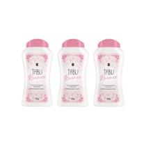 Talco Tabu 100G Romance - Kit Com 3Un