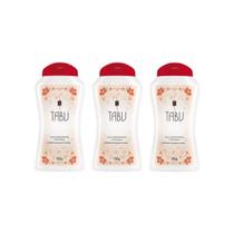 Talco Tabu 100G Tradicional - Kit Com 3Un