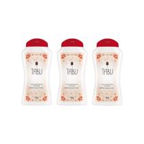 Talco Tabu 100G Tradicional - Kit Com 3Un